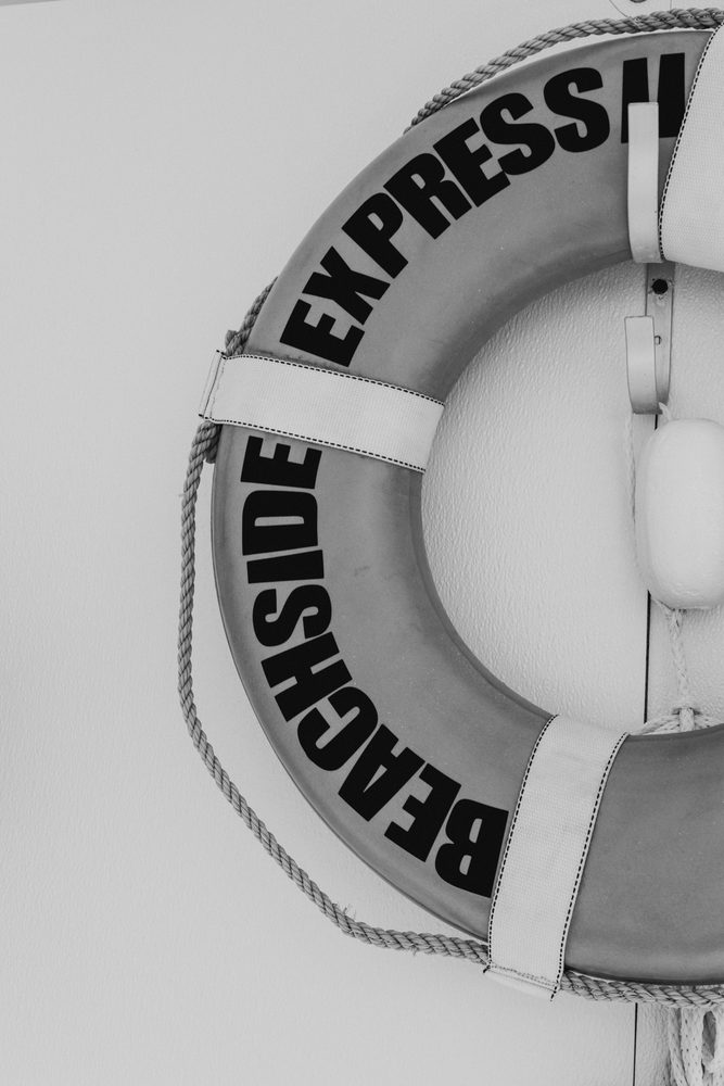 The Beachside Express life ring